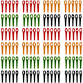 Miniatyrbild 1 av 5: Förpackning med 120 gräsklipparblad gräsklippare tillbehör plast ersättningsblad för ART 23-18Li Art 26 sladdlös strängtrimmer