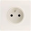 Miniatyrbild 2 av 3: 2P+E 16A Bilterminaluttag+Klo Vit