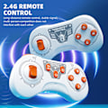 Miniatyrbillede 3 af 4: Gestus RC Bil, 2.4GHz 4WD Gestus Sensing RC Stunt Bil Legetøj, Dobbeltsidet 360 Rullende（Hvid）