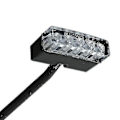 Pikkukuva 3 / 3: 12v Mini 5 Led Universaalinen Vähävirtainen Suuritehoinen Moottoripyörä Skootteri Atv Pyörä Punainen Takavalo Jarruvalo Lamppu