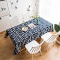 Miniatyrbild 2 av 4: Bordsdukar, tecknade inomhus och utomhus spillproof tygdukar tvättbara bordsdukar för semestermiddagar, bröllop, babyshower, vår och sommar