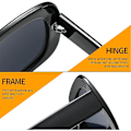 Miniatyrbillede 4 af 5: Unisex Style Square Sports Full Reading Sunglasses Readers - Komfortable Simple Stylish Readers - ikke Bifokale
