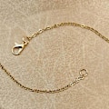 Miniatyrbilde 5 av 5: 10 tråder 45cm antikk bronse jern wire wire kjede med hummerlås for anheng halskjede armbånd Diy smykker making-rose gull metall