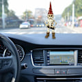 Miniatyrbild 5 av 5: Zombie GNOME Trädgårdstomte Staty, Skelettpar och Dinosaurie, Halloween Harts