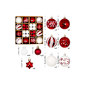 Miniatyrbilde 2 av 4: Julekuler Ornamenter Ball Shatterproof For Xmas Tree Holiday Bryllup