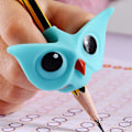 Miniatyrbillede 2 af 4: 6 stk. rød, pink, lilla) børneskrivefingerguide, børnefingerguide silikone blyantsgreb, ergonomisk skrivehjælpemiddel til voksne børn