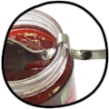 Miniatyrbild 2 av 3: Jam och honung rostfritt stål honung/sylt sked 3 x 14,5 x 0,7 cm silver