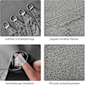 Miniatyrbillede 5 af 5: 2x3m Rektangulær Vandtæt Skygge Sejl, Vandtæt Pes Skygge Sejl, 3x2m Rektangulær Skygge Net,grafit Grå 2x3