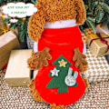 Miniatyrbild 4 av 5: Hund- och kattkläder juldräkt (XS)