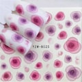 Miniatyrbillede 5 af 5: Tilfældig 1 stk. krystaldesign falske negletips til manicure