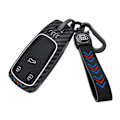 Miniatyrbild 1 av 2: FlkwoH Passar för Audi Key Case 2022 Nya A4LA5 21 Modeller A6L A3 Q5L Q7 A8 Special Sports Black Samurai