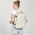 Miniatyrbillede 5 af 5: Stor rejserygsæk til kvinder, håndbagage, vandtæt rygsæk til udendørs sport, casual daypack, skoletaske, der passer til 14 tommer bærbar computer med os