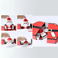 Miniatyrbilde 3 av 4: 3D Pop Up Julekort - Julenissen