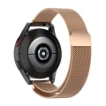Miniatyrbild 5 av 8: Ny universell Milanese klockarmband (20 mm) roséguld armband för Samsung Galaxy Watch 4 40 mm / Watch 4 Classic 42 mm guld