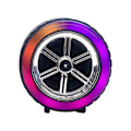 Miniatyrbild 1 av 5: Färgglad bländande ljud Bluetooth-högtalare Subwoofer Full Screen Färg Ljus Utomhus Bärbar Hem Integrerat Audiosystem（Svart）