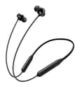 OnePlus Z2 Nackband Bluetooth-hörlurar i svart, kompatibel med iPhone och Android