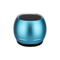 Miniatyrbild 2 av 5: Metall Bluetooth-högtalare, Mini-högtalare, Subwoofer Utomhus Bärbar Bluetooth-högtalare, HIFI Ljudkvalitet, Intelligent Brusreducering（Blå）