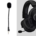 Miniatyrbilde 4 av 5: Headset-mikrofon - Plug and Play - Utskiftbar - Fleksibel - 3,5 mm - Omnidireksjonell - Spillhodetelefonmikrofon - Kompatibel med Logitech-g Pro X（1,Svart）