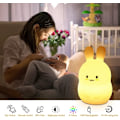 Miniatyrbild 2 av 5: LED-nattlampor, LED-nattlampor lampor i silikon med touch-brytare