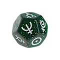 Miniatyrbilde 5 av 5: 12-sidet astrologi stjernetegns terning i akryl for stjernebilde spådomsleker