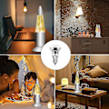 Miniatyrbillede 2 af 5: 30w E14 R39 Lava Lampe Reflektorpære, Justerbar E14 Sockel R39 Varmelampe, Ac220-240v4 Pakke30w E14 R39 Lava Lampe Reflektorpære, Justerbar E14 Sockel R39 Hea