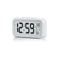 Digital väckarklocka - Tyst batteridriven klocka med LED-display och temperaturkalender
