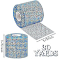 Miniatyrbilde 4 av 5: 3 stk Athletic Pre Wrap Tape For Sports Mimenor（Blå）