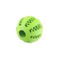 Miniatyrbild 1 av 5: Interaktiv leksaksboll för hund katt husdjur för tand rengöring, tuggummi tuggboll IQ träningsboll pussel leksaker för hund katt (7cm, grön)