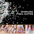 Miniatyrbild 4 av 5: Nagelkonstborste Set Ultra Tunna Nagelpaljetter Nagelkonst Kits & Tillbehör