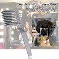 Miniatyrbild 2 av 5: A Haircut Fade Combs, Professionally Curved Positioning Comb, Gradienter Design Hair Cutting Comb With Ergonomic Design, Comb For Barbe At Home（Gray）