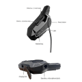 Miniatyrbild 5 av 5: Motorcykel Bluetooth Headset Intercom Med Brusreduceringsfunktion (svart)