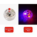 Pikkukuva 3 / 4: 3 kpl Led-pieniä vilkku palloja, Led-valopalloja Koiran valopalloja Lemmikkilelu, Vilkkuva elastinen pallo Lemmikkiväripallo