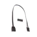 4-pin Rgb -standardi ARGB 3-pin 5v sovitinliitin Rgb-kaapeli 25cm（Musta）