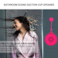 Miniatyrbild 4 av 5: Bluetooth-duschhögtalare Handsfree-högtalartelefon med inbyggd mikrofon Dedikerad sugkopp för duschar Bluetooth 5.0 IP64（Rosa）