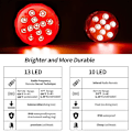 Miniatyrbilde 4 av 5: Led Damlys 13led 2pack Nedsenkbare Lys Med App & Fjernkontroll Svømming