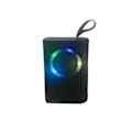 Miniatyrbild 2 av 5: Utomhuskortinsättning, bärbar Bluetooth Mini-högtalare, LED-belysning, Bluetooth-högtalare, långvarig HIFI-ljudkvalitet（Svart）