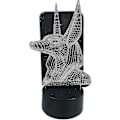 Miniatyrbillede 2 af 5: Wekity Gammel Egyptisk Gud For Efterlivet Anubis Sjakal Hund Graveret Klart Akryl Glas Led Nattelys Hilsen Multi Farve Nattelys Usb