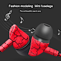 Miniatyrbild 3 av 3: Fashion Flätad Sladd Volymkontroll Hörlurar