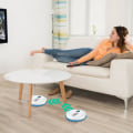 Miniatyrbild 3 av 5: En ny generation av intelligent mopprobot Full-automatisk och multiriktad lat person rengörare（Vit）