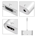 Miniatyrbild 2 av 4: 1080p Lightning till Hdmi Vga Audio Video Adapter Konverter för Apple