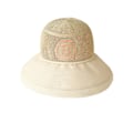 Miniatyrbild 1 av 4: Solhatt, Enkel design Enkel och snygg solhatt Fällbar solhatt Lätt att förvara och transportera, Lämplig för långvarig användning (Beige)