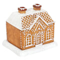 Miniatyrbilde 4 av 4: Pepperkakehus Røkelsebrenner, Julehyttehus Ornament Røkelsebrenner