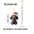 Miniatyrbild 4 av 4: Julräkning 2024 Söt Tax Hundhänge Heminredning Jul Blind Box C