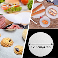 Miniatyrbild 5 av 5: 500 st Non-stick papper, diameter 12,5 cm, Hackat papper