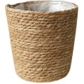 Pikkukuva 1 / 2: Kutotut kukkakorit, käsin kudotut olkikukkaruukut, sisätilojen kudotut kukkaruukut, koristeelliset kukkaruukut (25X19CM, kuten kuvassa 2)