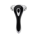 3D rulle elektrisk ansiktsmassageapparat v-face form（Silver）
