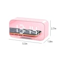 Miniatyrbild 3 av 5: Digital klocka med Bluetooth-högtalare, väckarklocka med dubbla alarm, spegel LED-display, Bluetooth V5.0, TF-kort och AUX-kabel (rosa)
