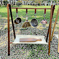 Miniatyrbild 4 av 4: Multifunktionell krok Utomhus Robust Campingtillbehör Fast krok Spänne för camping (4 st-ljus färg