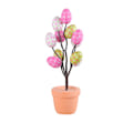 Miniatyrbild 1 av 3: Påskägg Krukfläckar Ägg Blomkruka Utomhus Gård Påskdekoration FAN0275（A）