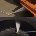 Miniatyrbillede 3 af 5: 8 stk. rustfrit stål G1/4 hurtigkobling dyse højtryksrenser lineær sektor farve dyse bilvask vandpistol hoved tilbehør